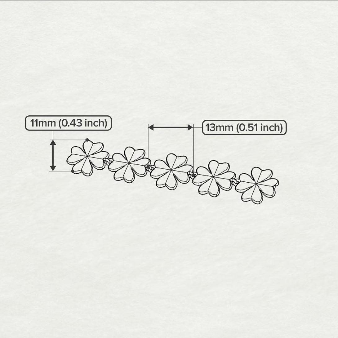 Flower Gold Bracelet - Simone No. 2