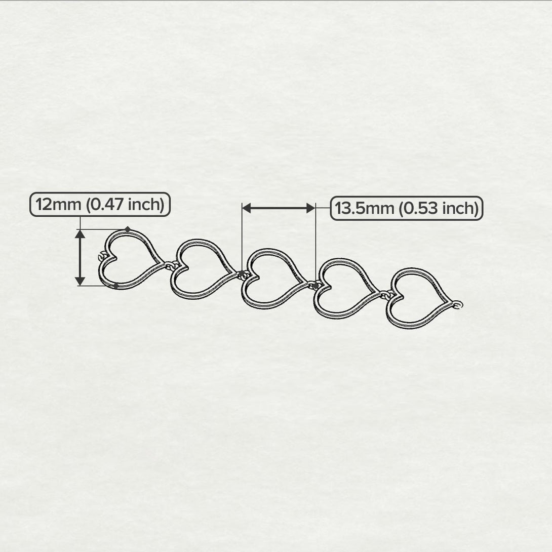 Hear Gold Minimalist Bracelet - Kenley No. 1