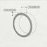 Massive Emerald Eternity Wedding Band - Liam No. 4