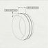 Classic Minimalist Wedding Band - Mason No. 3 image 4