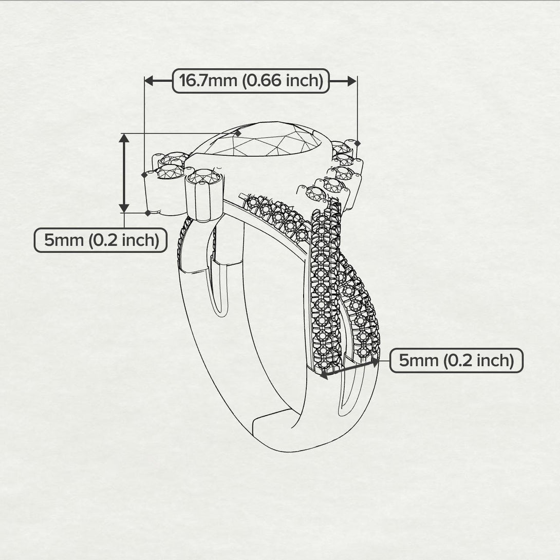 Unique Pear Cut Ruby Ring - Dorothy No. 55