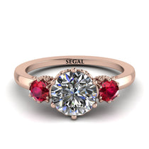 Classic 3 Stone Diamond Engagement Ring - Sofia No. 47 image 1
