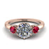 Classic 3 Stone Diamond Engagement Ring - Sofia No. 47