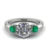 Classic 3 Stone Diamond Engagement Ring - Sofia No. 18 image 1