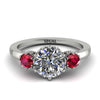 Classic 3 Stone Diamond Engagement Ring - Sofia No. 48