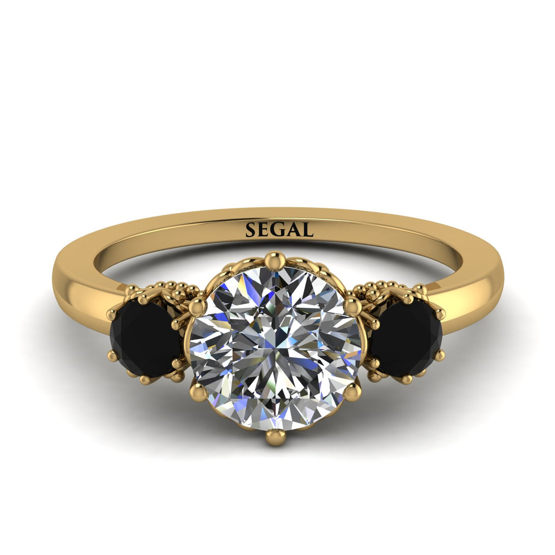 Classic 3 Stone Diamond Engagement Ring - Sofia No. 31