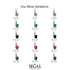 Hidden Halo Cushion Ruby Necklace - Alivia No. 12 image 10