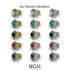 Nature Inspired Emerald Bridal Set - Sandra No. 34