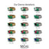 Three Stones Diamond Braches Bridal Set - Donna No. 63 image 6