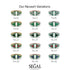 Triangle Sapphire Open Ring - Nevaeh No. 15 image 6