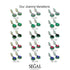 Hidden Halo Black Diamond Earrings - Joanna No. 7