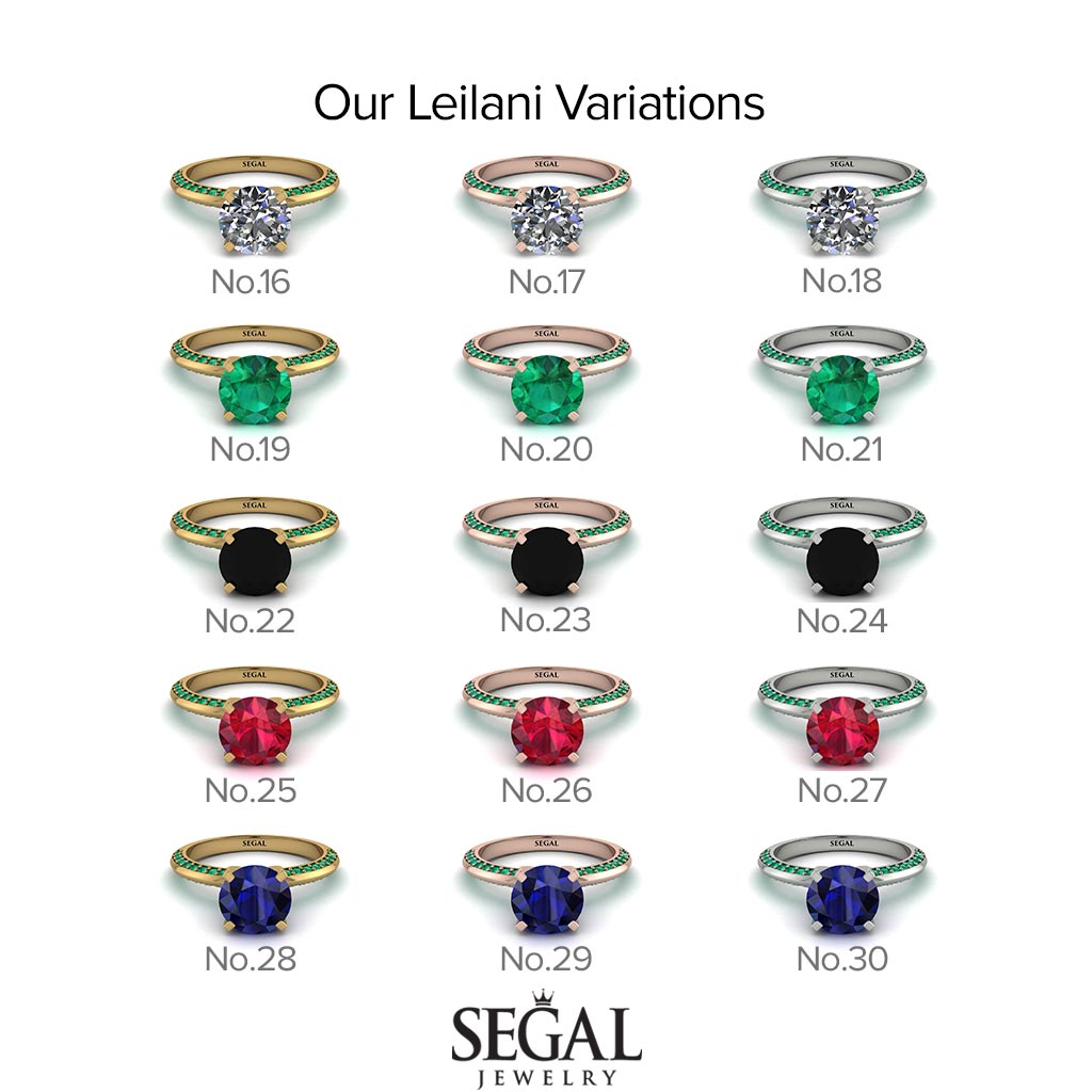 Classic Diamond Ring With A Twist - Leilani No. 33