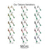 Hanging Oval Sapphire Earrings - Tatiana No. 68