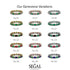 Emerald Cut Ruby Bezel Eternity Ring - Genevieve No. 11 image 6