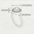 Double Halo Ruby Cushion Engagement Ring - Sharon No. 42 image 4