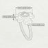 Solid Clower Flower Emerald Engagement Ring - Christine No. 5
