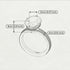 Hidden Halo Oval diamond Bridal Set - Gemma No. 2