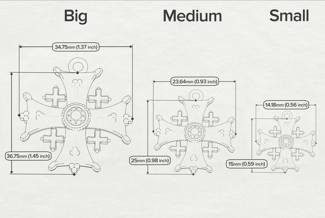 Jerusalem Emerald Cross Necklace - Elijah No. 5