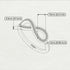 Infinity Sapphire Ring - Alexa No. 15