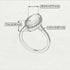 Gorgeous Marquise Cut Emerald Pave Engagement Ring With Hidden Stone - Miriam No. 35