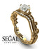 Painter's Muse Bridal Set Diamond ring- Sophie no. 1 image 6