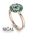 1ct Round Diamond Engagement Ring - Natalia No. 17 image 2
