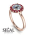 1ct Round Diamond Engagement Ring - Natalia No. 47