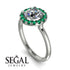 1ct Round Diamond Engagement Ring - Natalia No. 18 image 2