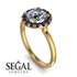 1ct Round Diamond Engagement Ring - Natalia No. 61