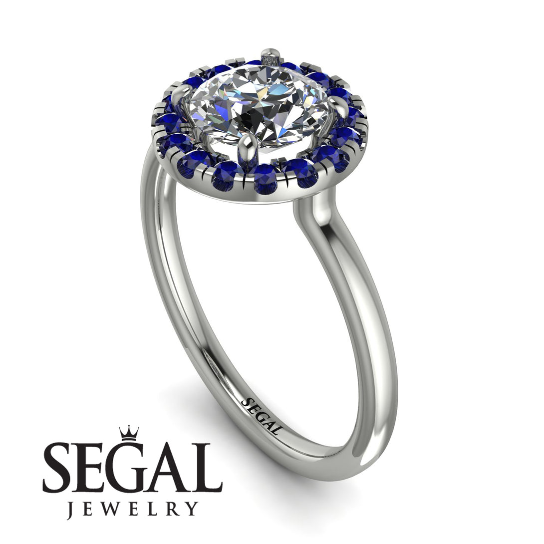 1ct Round Diamond Engagement Ring - Natalia No. 63