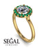 1ct Round Diamond Engagement Ring - Natalia No. 16