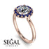 1ct Round Diamond Engagement Ring - Natalia No. 62 image 2