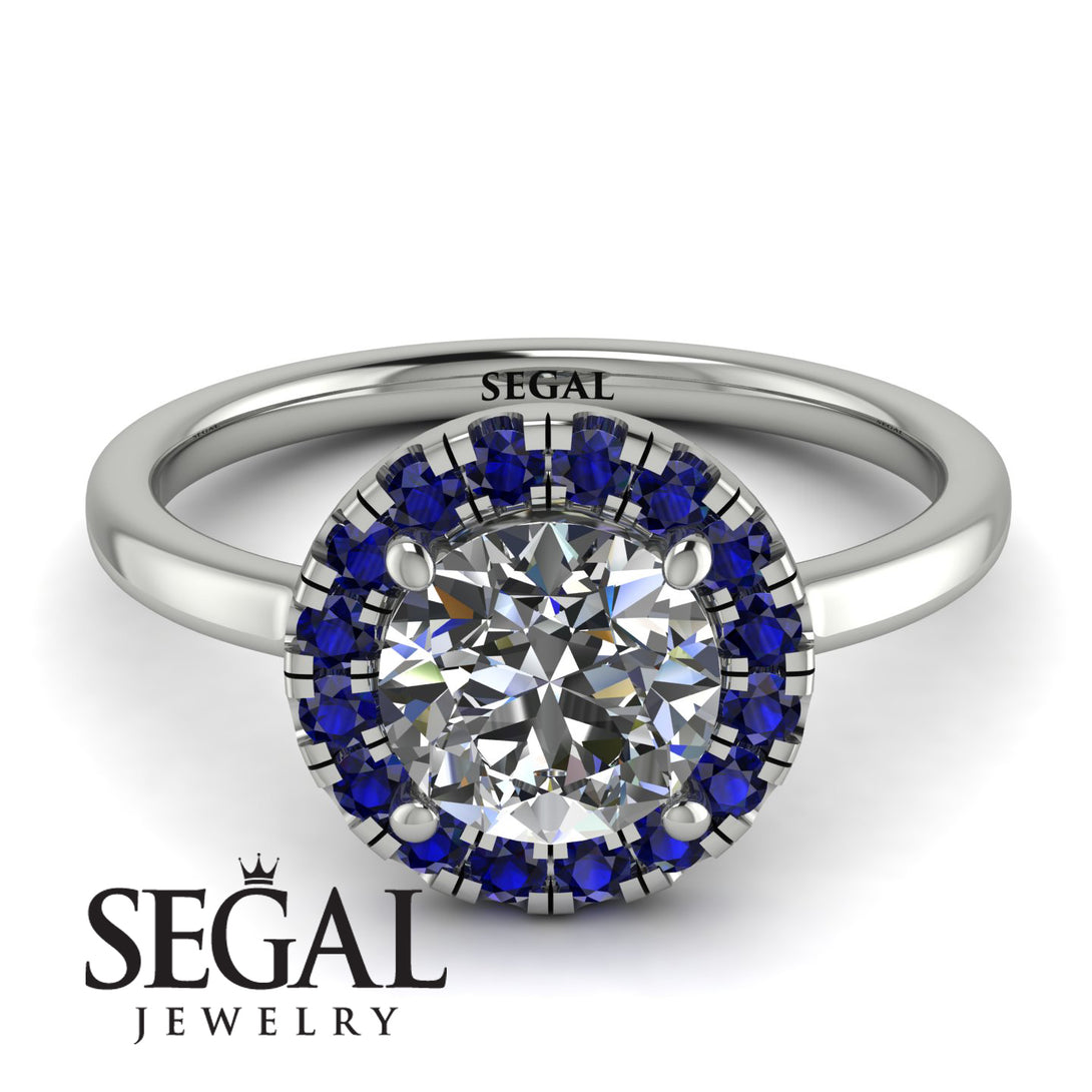 1ct Round Diamond Engagement Ring - Natalia No. 63