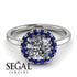 1ct Round Diamond Engagement Ring - Natalia No. 63 image 3