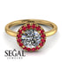 1ct Round Diamond Engagement Ring - Natalia No. 46 image 3