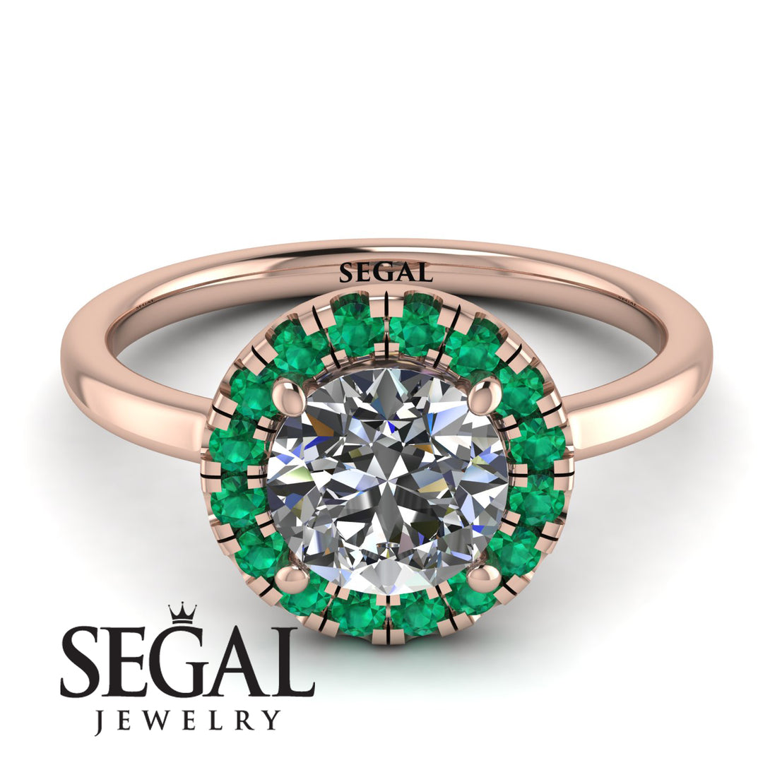 1ct Round Diamond Engagement Ring - Natalia No. 17