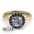 1ct Round Diamond Engagement Ring - Natalia No. 61 image 3