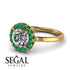 1ct Round Diamond Engagement Ring - Natalia No. 16