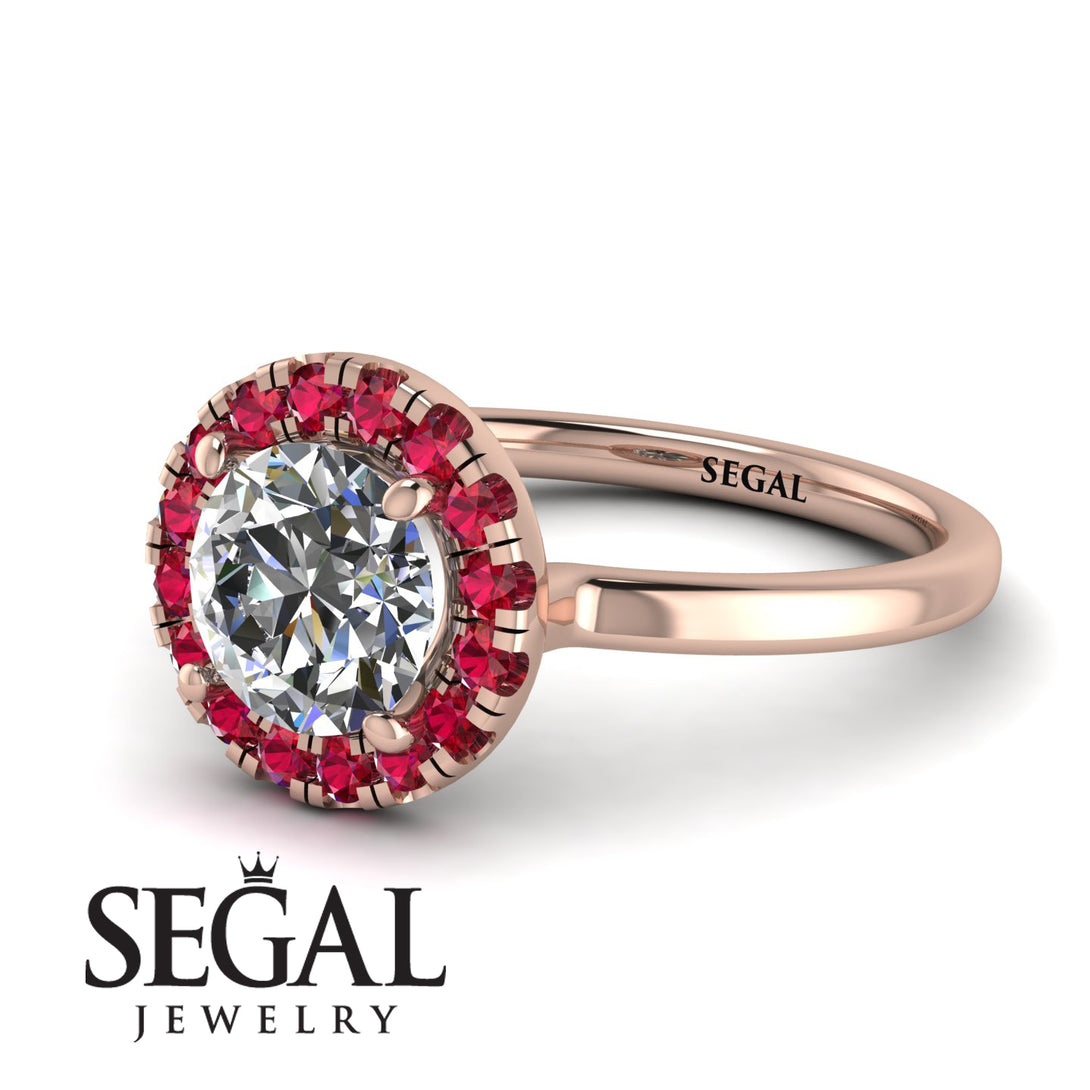 1ct Round Diamond Engagement Ring - Natalia No. 47