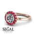 1ct Round Diamond Engagement Ring - Natalia No. 47
