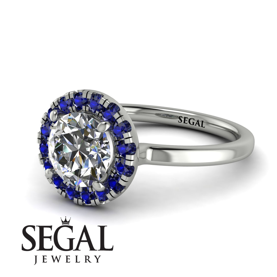 1ct Round Diamond Engagement Ring - Natalia No. 63