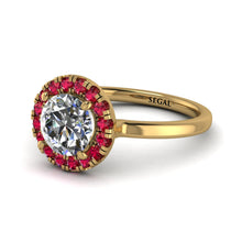 1ct Round Diamond Engagement Ring - Natalia No. 46 image 1