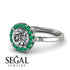 1ct Round Diamond Engagement Ring - Natalia No. 18