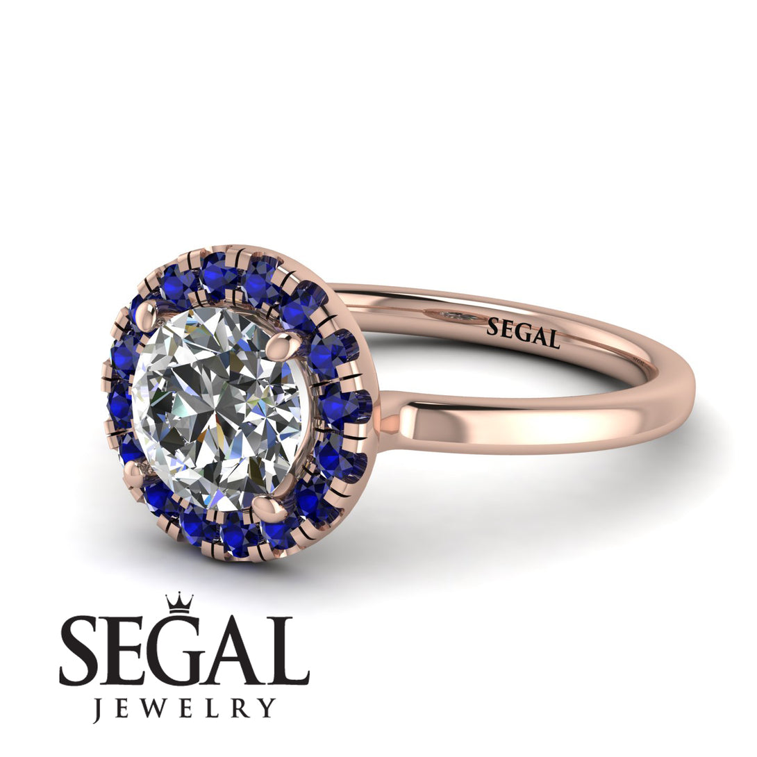 1ct Round Diamond Engagement Ring - Natalia No. 62