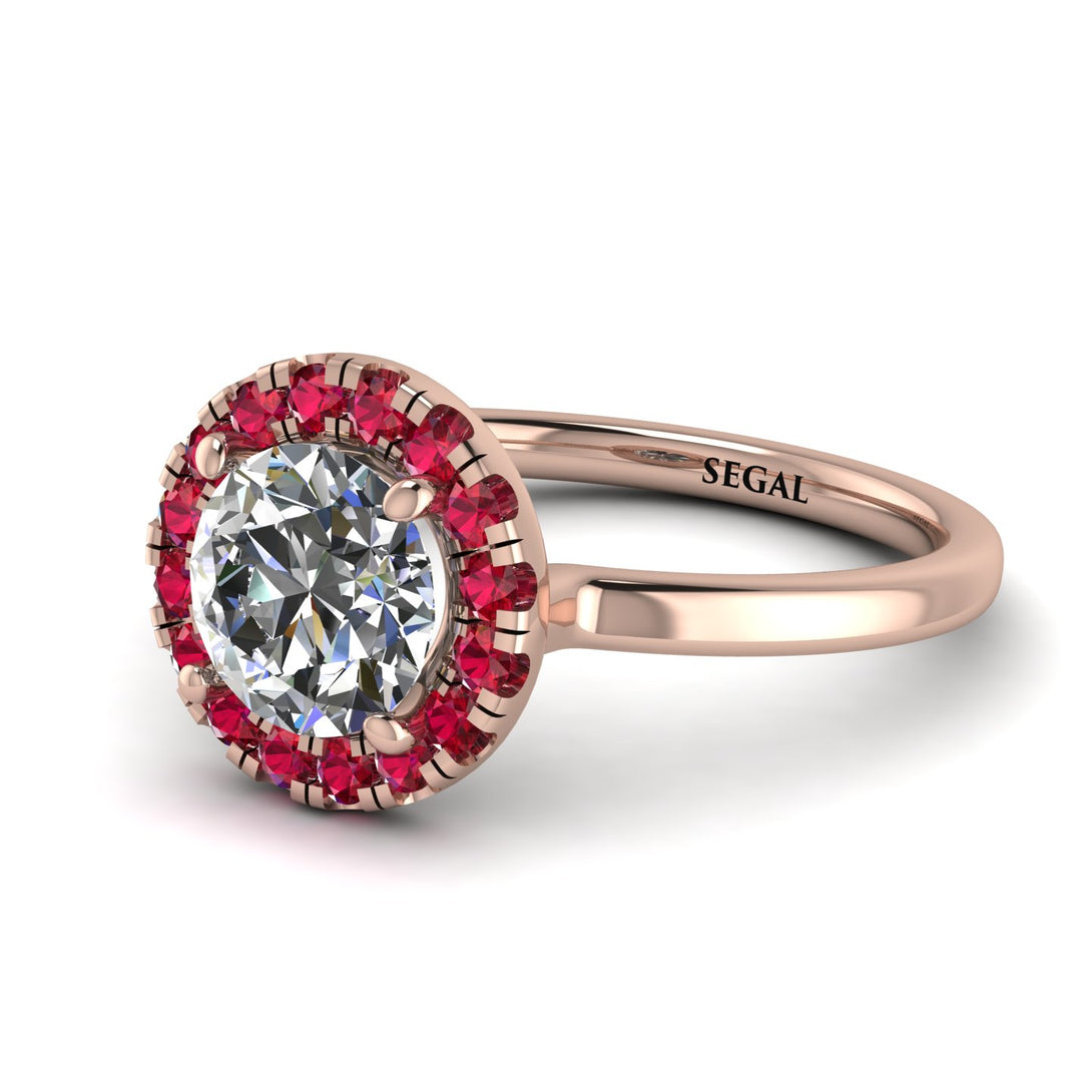 1ct Round Diamond Engagement Ring - Natalia No. 47