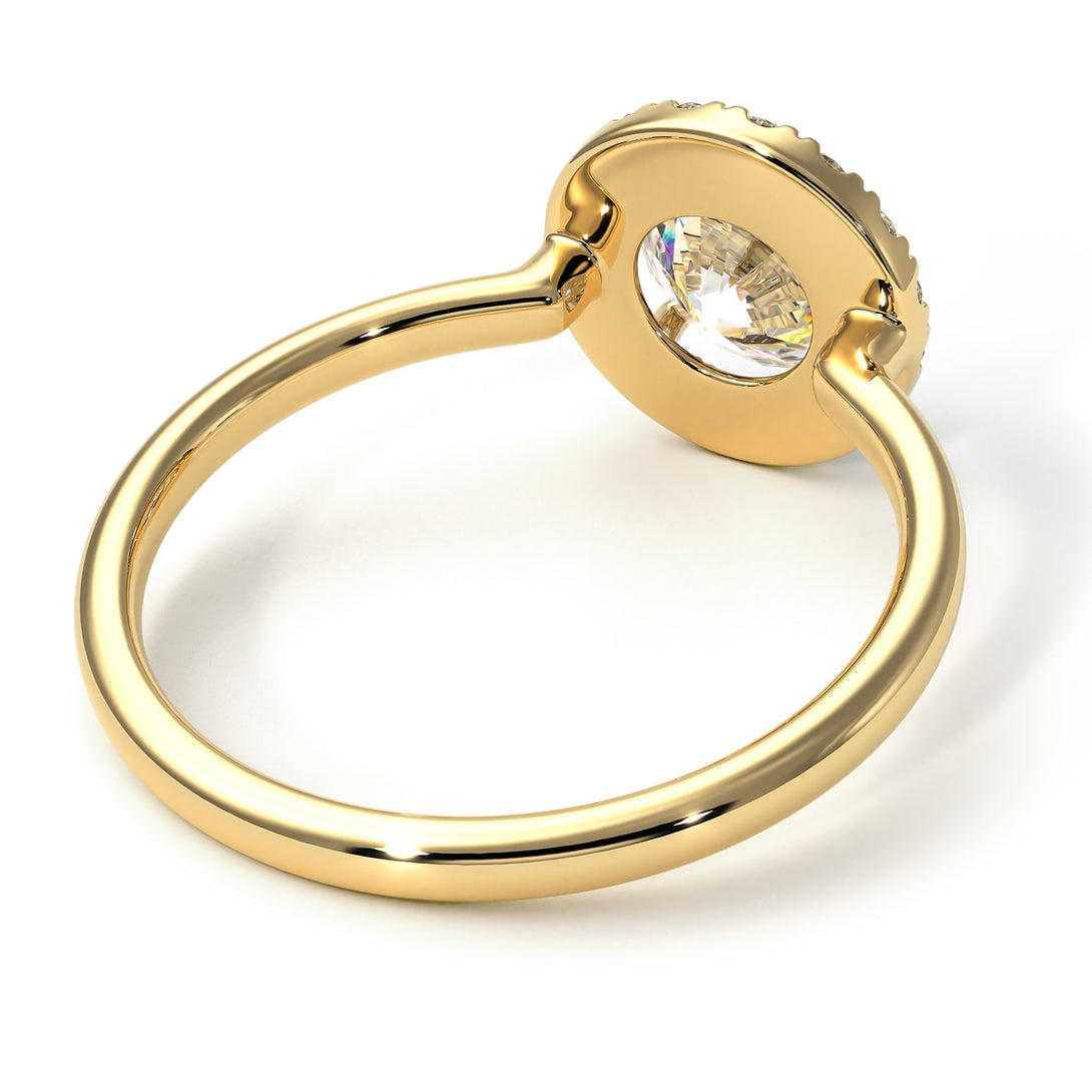 1ct Round Diamond Engagement Ring - Natalia No. 31
