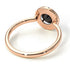 1ct Round Black Diamond Engagement Ring - Natalia No. 8 image 4