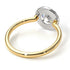 Two Tones 1ct Round Diamond Engagement Ring - Natalia No. 77