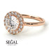 1ct Round Diamond Engagement Ring - Natalia No. 2