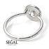 1ct Round Diamond Engagement Ring - Natalia No. 3